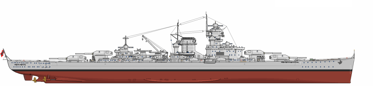 Bismarck Ship Drawing ~ news word